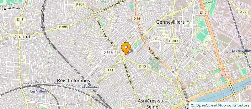localisation de l'entreprise MADAME MANALE NHARI à ASNIERES-SUR-SEINE