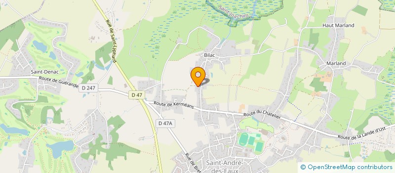 localisation de l'entreprise MADAME MANAMISOA MAHASAMBOTSE  SAINT-ANDRE-DES-EAUX