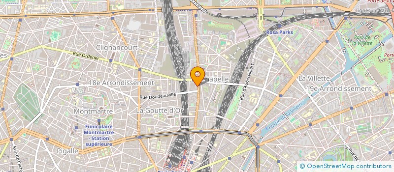 localisation de l'entreprise MADAME MANAN KABA  PARIS