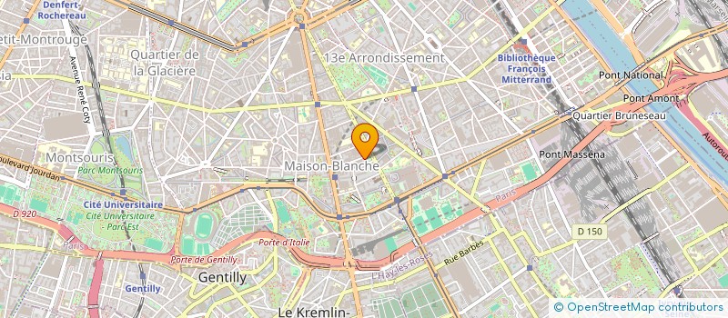 localisation de l'entreprise MADAME MANAR DELHOUM  PARIS