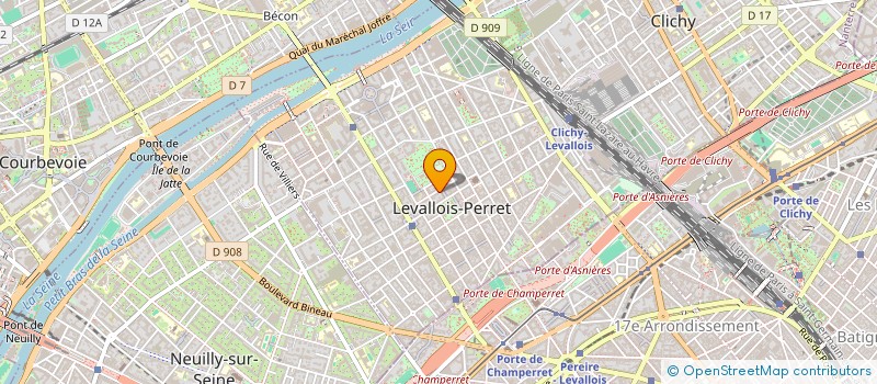 localisation de l'entreprise MADAME MANAR DIFFALLAH à LEVALLOIS-PERRET