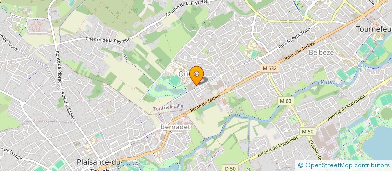 localisation de l'entreprise MADAME MANAR YACOUB  TOURNEFEUILLE