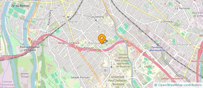 localisation de l'entreprise MADAME MANAR ZAOUALI  TOULOUSE