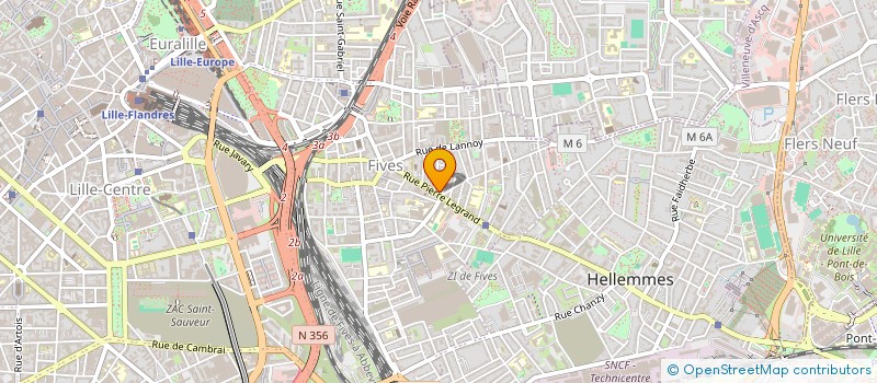 localisation de l'entreprise MADAME MANASS MIDRAIA à LILLE