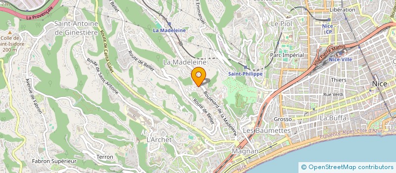 localisation de l'entreprise MADAME MAND YENOKYAN à NICE