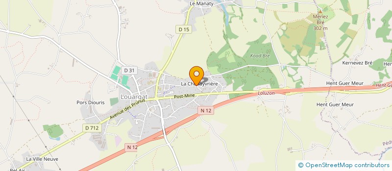 localisation de l'entreprise MADAME MANDI BOIVIN à BREST