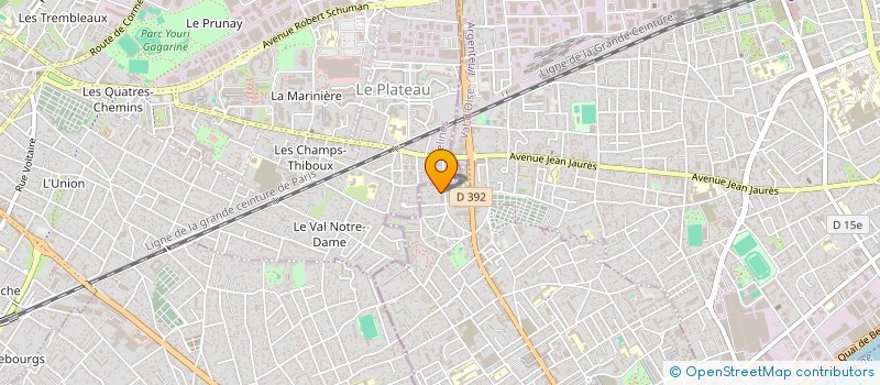 localisation de l'entreprise MADAME MANDI MAMPUYA  BEZONS