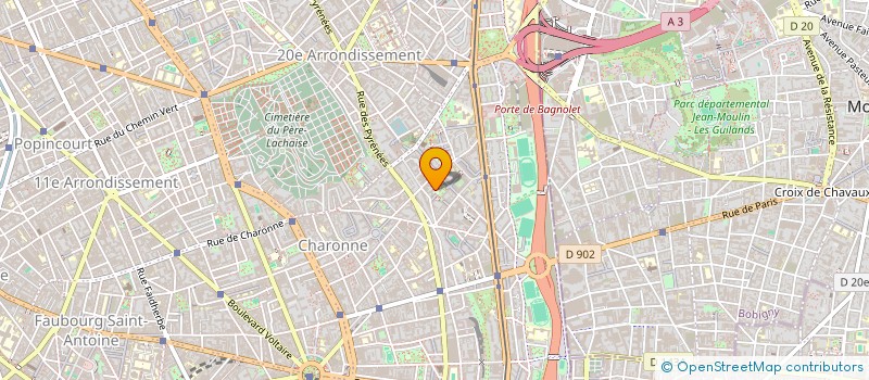 localisation de l'entreprise MADAME MANDJOULA CONTE  PARIS