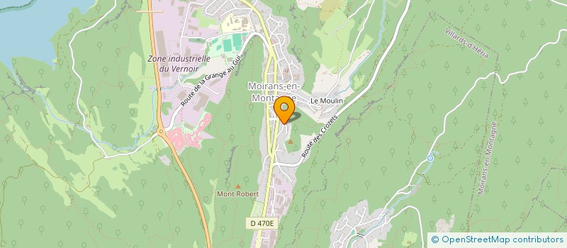 localisation de l'entreprise MADAME MANDY BERGER  MOIRANS-EN-MONTAGNE