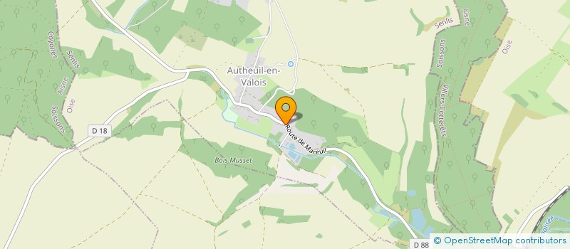 localisation de l'entreprise MADAME MANDY BIERRE  AUTHEUIL-EN-VALOIS