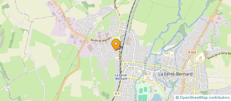 localisation de l'entreprise MADAME MANDY CASSE  LA FERTE-BERNARD