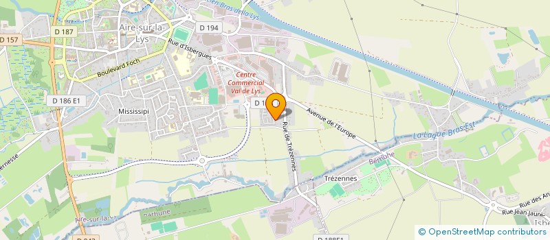 localisation de l'entreprise MADAME MANDY CATOUILLARD  AIRE-SUR-LA-LYS