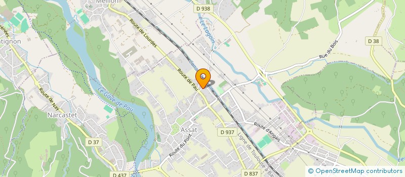 localisation de l'entreprise MADAME MANDY CHANET  ASSAT