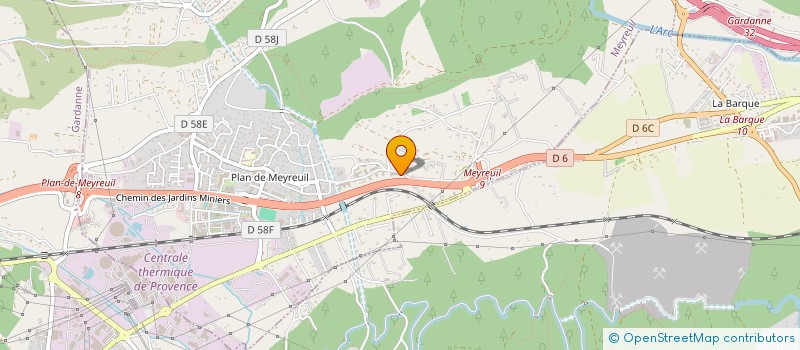 localisation de l'entreprise MADAME MANDY CHICHEPORTICHE  MEYREUIL