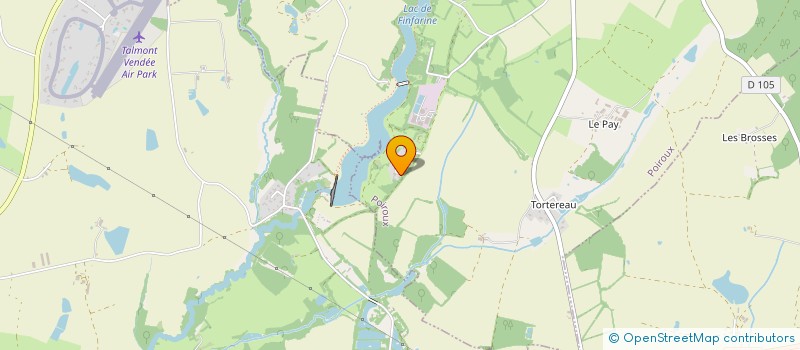 localisation de l'entreprise MADAME MANDY CHUSSEAU  POIROUX