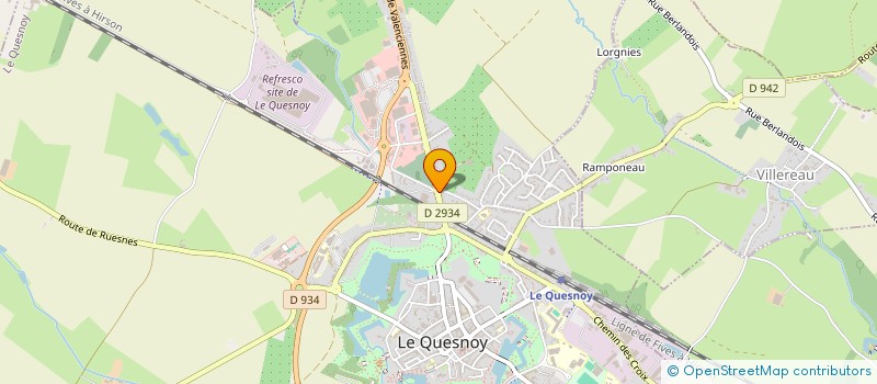 localisation de l'entreprise MADAME MANDY DAMERVAL  ORSINVAL