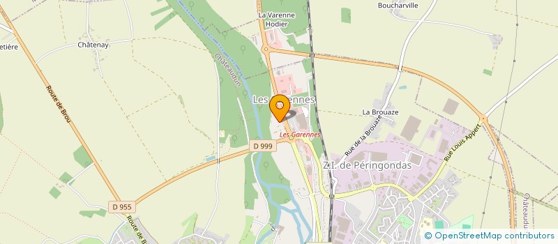 localisation de l'entreprise MADAME MANDY DEBEAULIEU à CHATEAUDUN