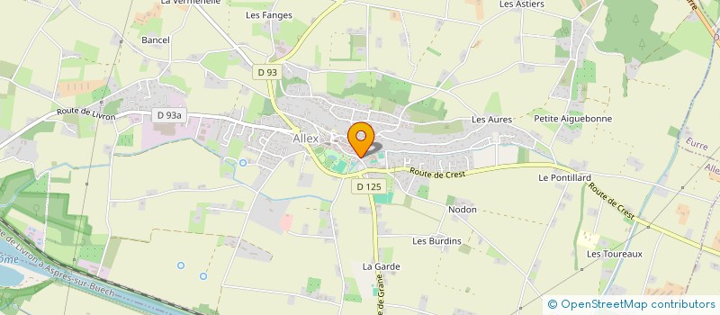 localisation de l'entreprise MADAME MANDY DEHAFFREINGUE  ALLEX