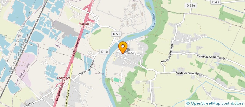 localisation de l'entreprise MADAME MANDY GARCIA  MAUZAC