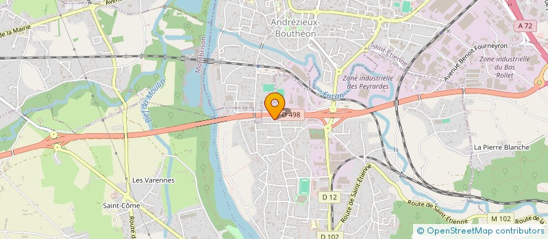 localisation de l'entreprise MADAME MANDY HOUGNON  SAINT-JUST-SAINT-RAMBERT