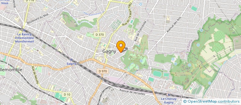 localisation de l'entreprise MADAME MANDY INNS  GAGNY