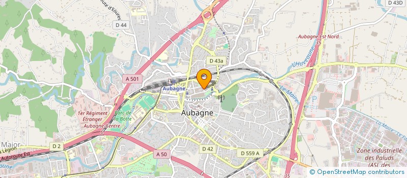 localisation de l'entreprise MADAME MANDY LEBAY  AUBAGNE