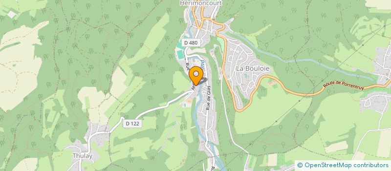 localisation de l'entreprise MADAME MANDY MONNIER  HERIMONCOURT