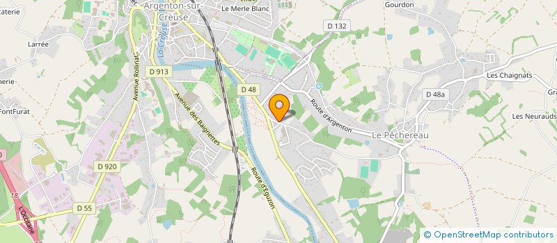 localisation de l'entreprise MADAME MANDY PELTIN à LE PECHEREAU
