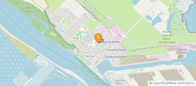 localisation de l'entreprise MADAME MANDY SABATE à PORT-SAINT-LOUIS-DU-RHONE
