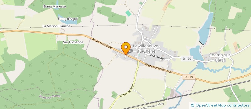 localisation de l'entreprise MADAME MANDY SENEPART  MAGNY-FOUCHARD