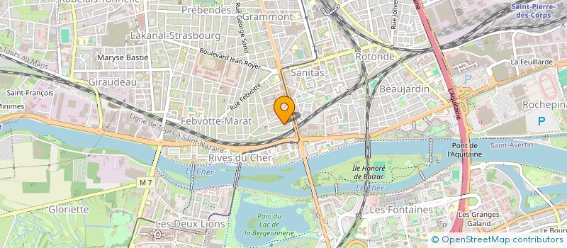 localisation de l'entreprise MADAME MANEA ALAIME  TOURS