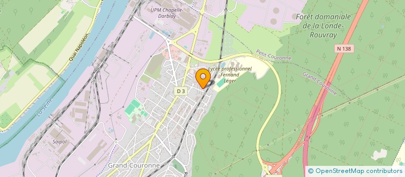 localisation de l'entreprise MADAME MANEL BARHOUMI  GRAND-COURONNE