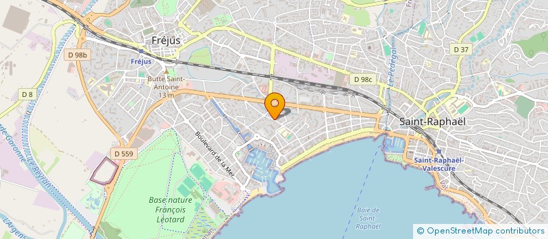 localisation de l'entreprise MADAME MANEL BELHADJ à FREJUS