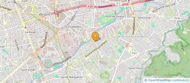 localisation de l'entreprise MADAME MANEL BEN ALI à MARSEILLE