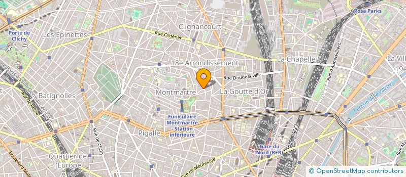 localisation de l'entreprise MADAME MANEL BENKHALFA  PARIS