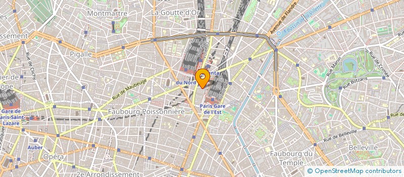 localisation de l'entreprise MADAME MANEL BENNACER  PARIS