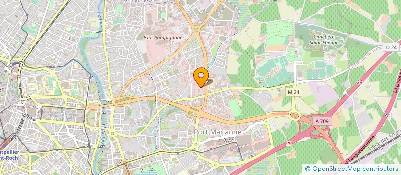 localisation de l'entreprise MADAME MANEL BOUKTHIR à MONTPELLIER