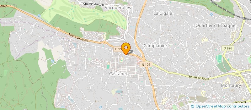 localisation de l'entreprise MADAME MANEL-EL-NOHA ABBAS  NIMES