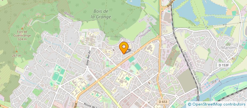 localisation de l'entreprise MADAME MANEL GAHFEZ  THIONVILLE