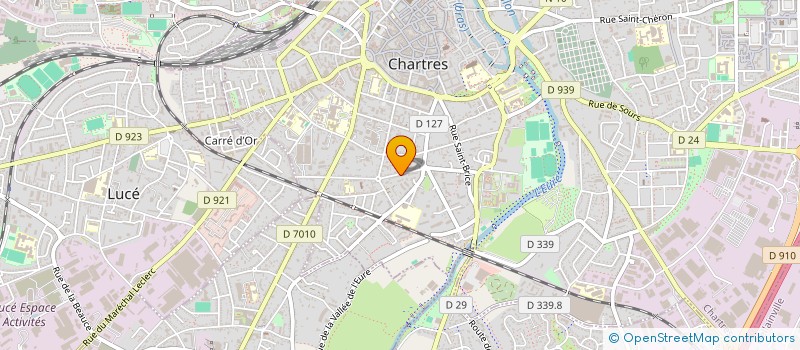 localisation de l'entreprise MADAME MANEL GHRISS à CHARTRES