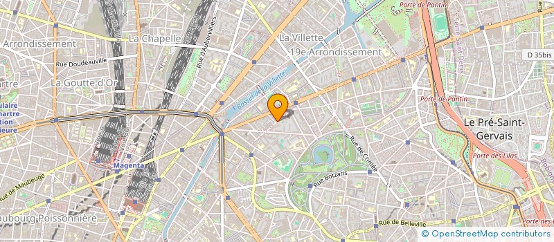 localisation de l'entreprise MADAME MANEL HALLI  PARIS