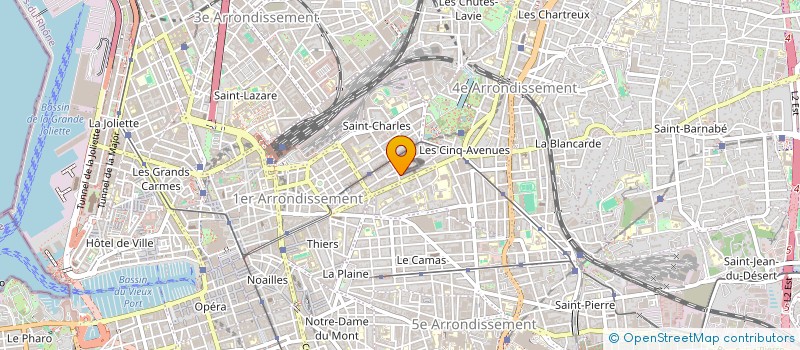 localisation de l'entreprise MADAME MANEL HEDIMI à MARSEILLE