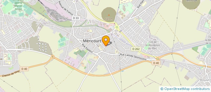 localisation de l'entreprise MADAME MANEL LASLAA à MERICOURT