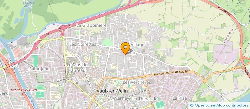 localisation de l'entreprise MADAME MANEL MANSOUR  VAULX-EN-VELIN