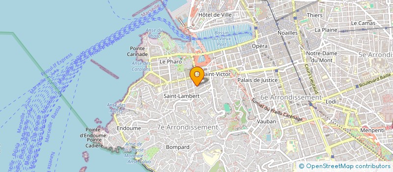 localisation de l'entreprise MADAME MANEL MZOUGHI  MARSEILLE