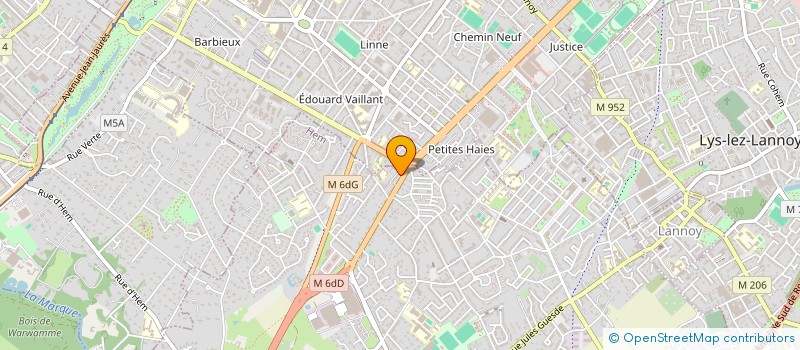 localisation de l'entreprise MADAME MANEL NADI  HEM