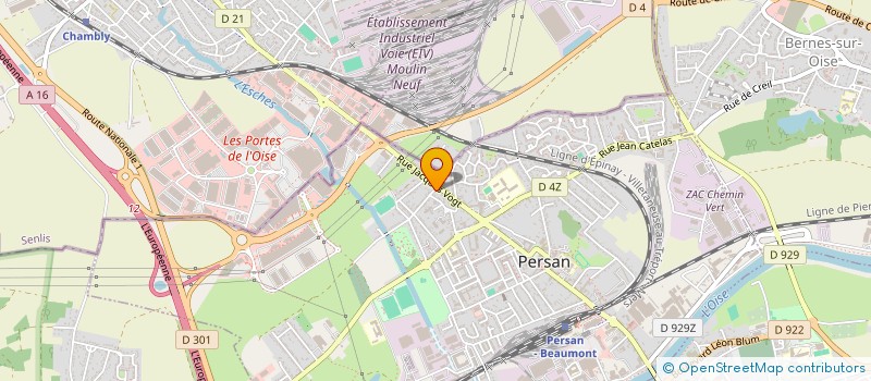 localisation de l'entreprise MADAME MANEL RAIS  PERSAN