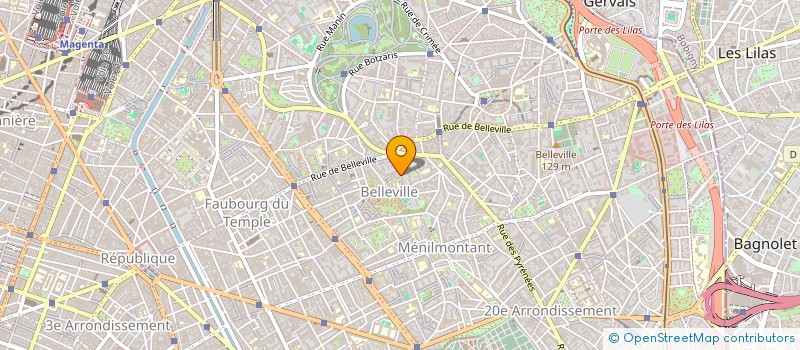 localisation de l'entreprise MADAME MANEL SABER  PARIS