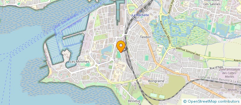 localisation de l'entreprise MADAME MANEL SFOUH  LA ROCHELLE