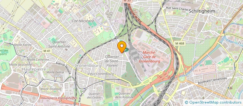 localisation de l'entreprise MADAME MANEL YAHI à STRASBOURG